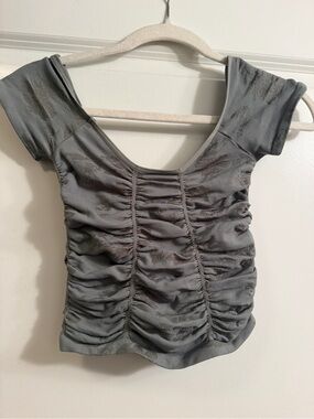 Intimetely free people gotta be you seamless ruched tee